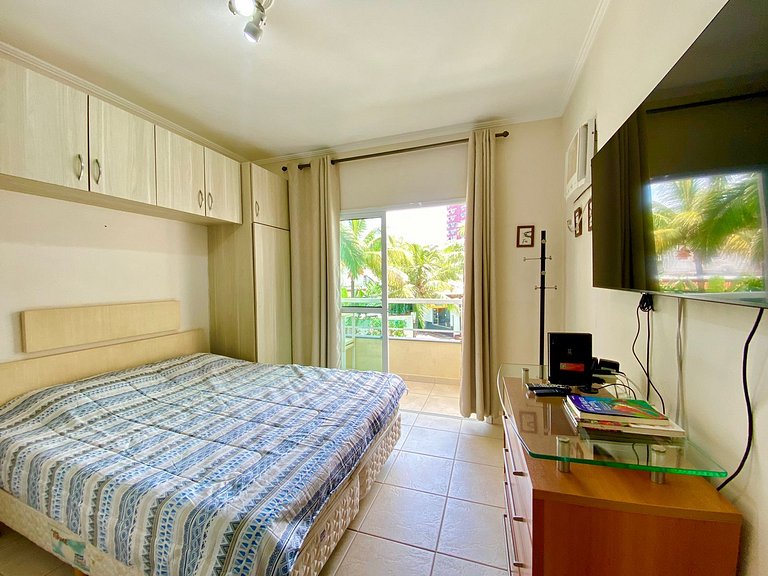 Aconchegante Studio Frente ao Mar – Praia do Tombo, Guarujá