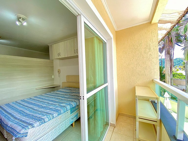 Aconchegante Studio Frente ao Mar – Praia do Tombo, Guarujá