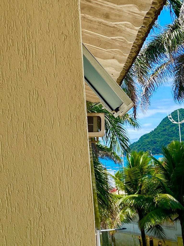 Aconchegante Studio Frente ao Mar – Praia do Tombo, Guarujá