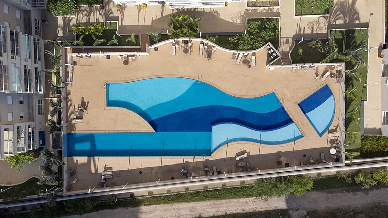 Apartamento com Vista Incrível – Praia da Enseada, Guarujá