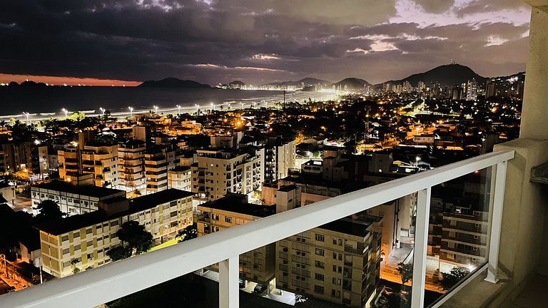 Apartamento com Vista Incrível – Praia da Enseada, Guarujá