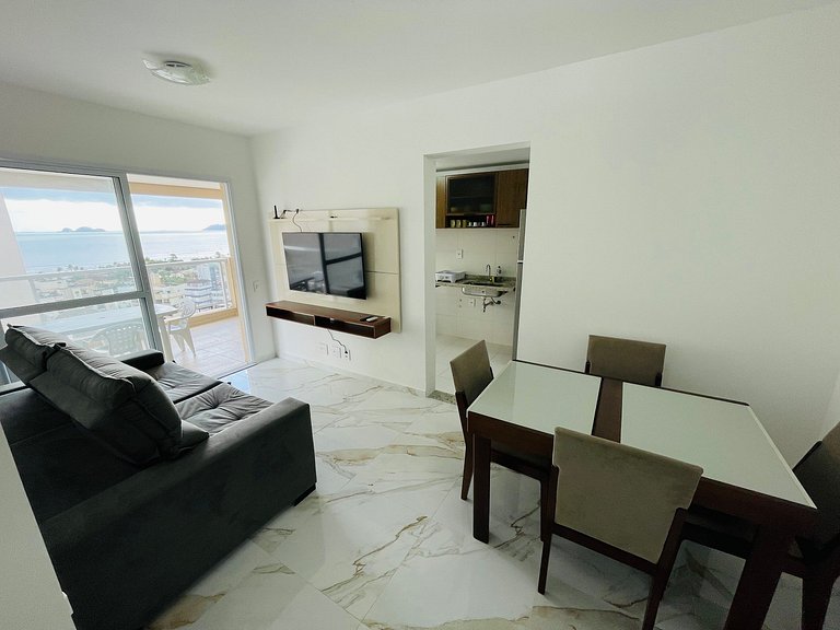 Apartamento com Vista Incrível – Praia da Enseada, Guarujá