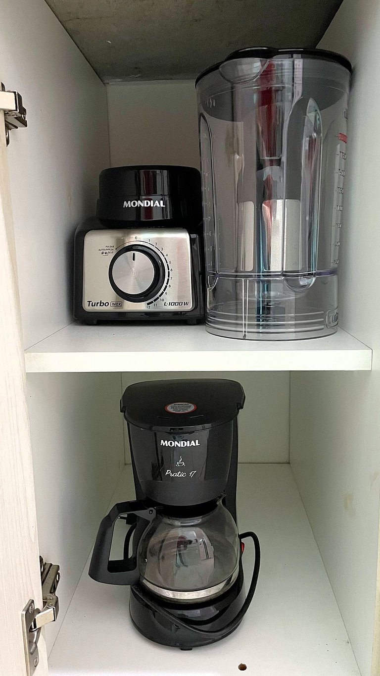 Aconchegante Studio Frente ao Mar – Praia do Tombo, Guarujá